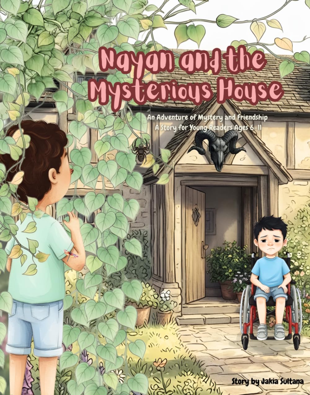 Nayan and the Mysterious House — children's book cover