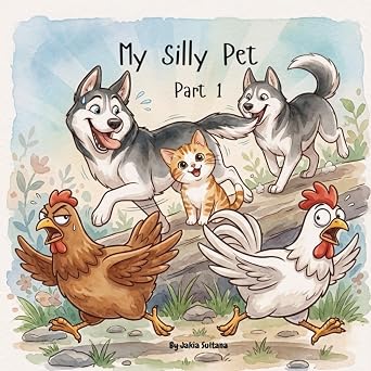 My Silly Pet – Part 1 — children's book cover