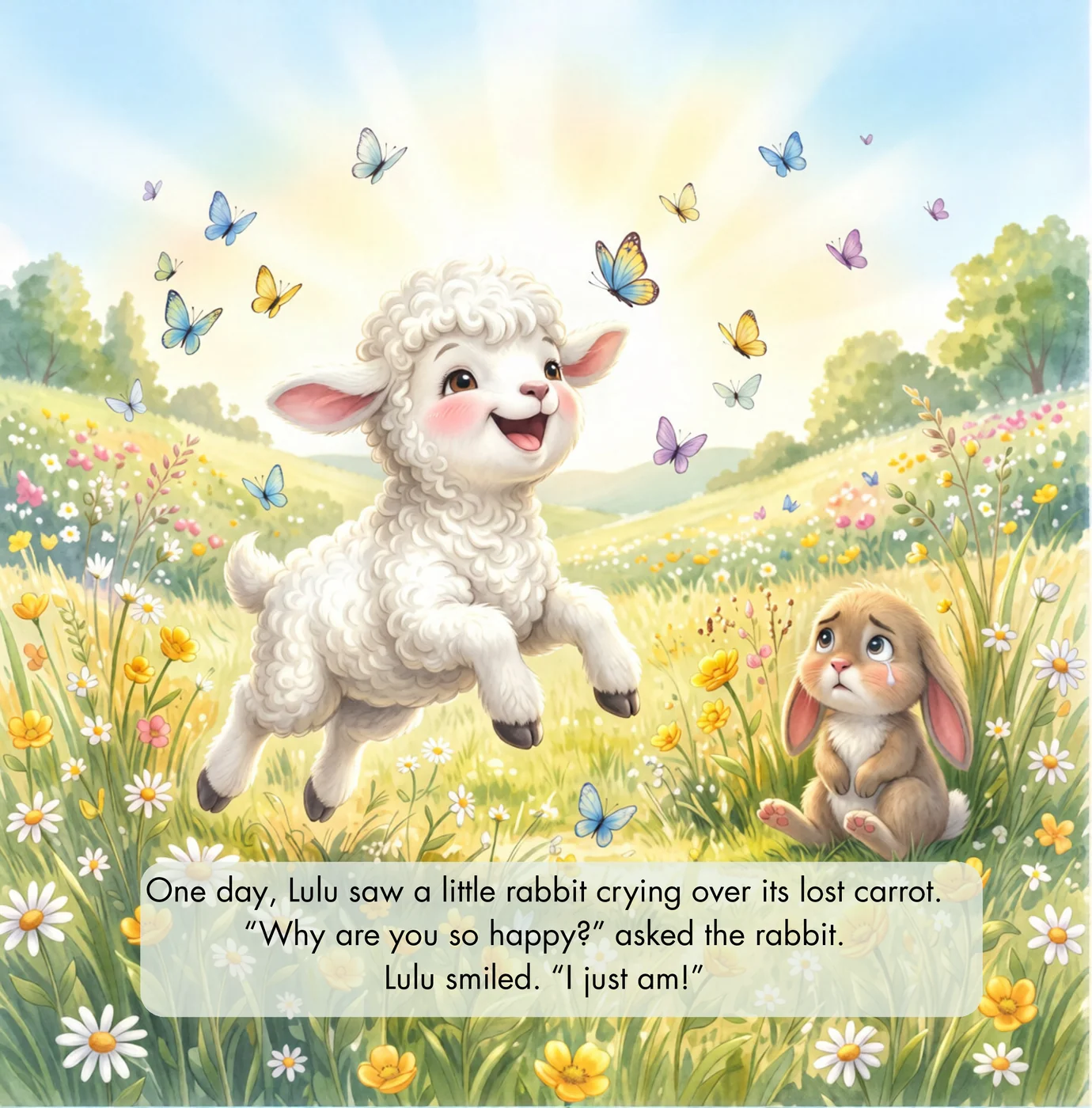 Lulu, the Happy Little Lamb — page preview 3